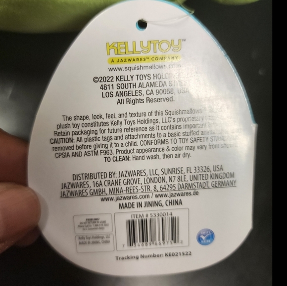 Squishmallow,  Wendy the Frog - Picture 7 of 7